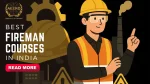 best fireman courses in india